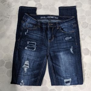 Vanilla Star Mid Rise Skinny Jeans